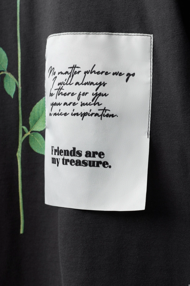 Футболка с балетной тематикой и фотопринтами