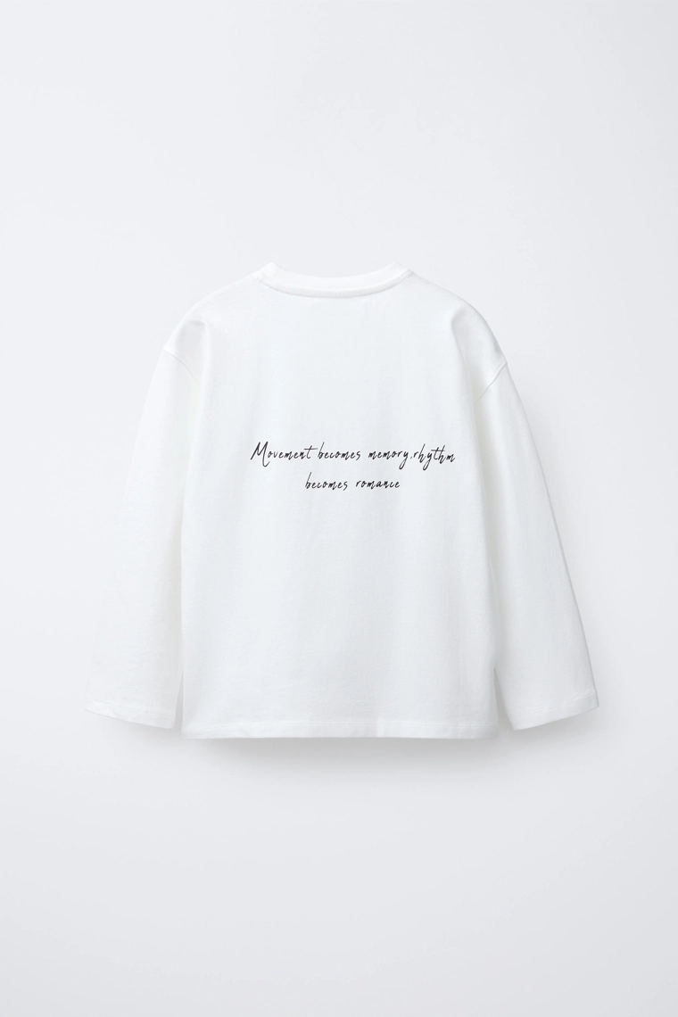 Футболка с балетной тематикой и фотопринтами