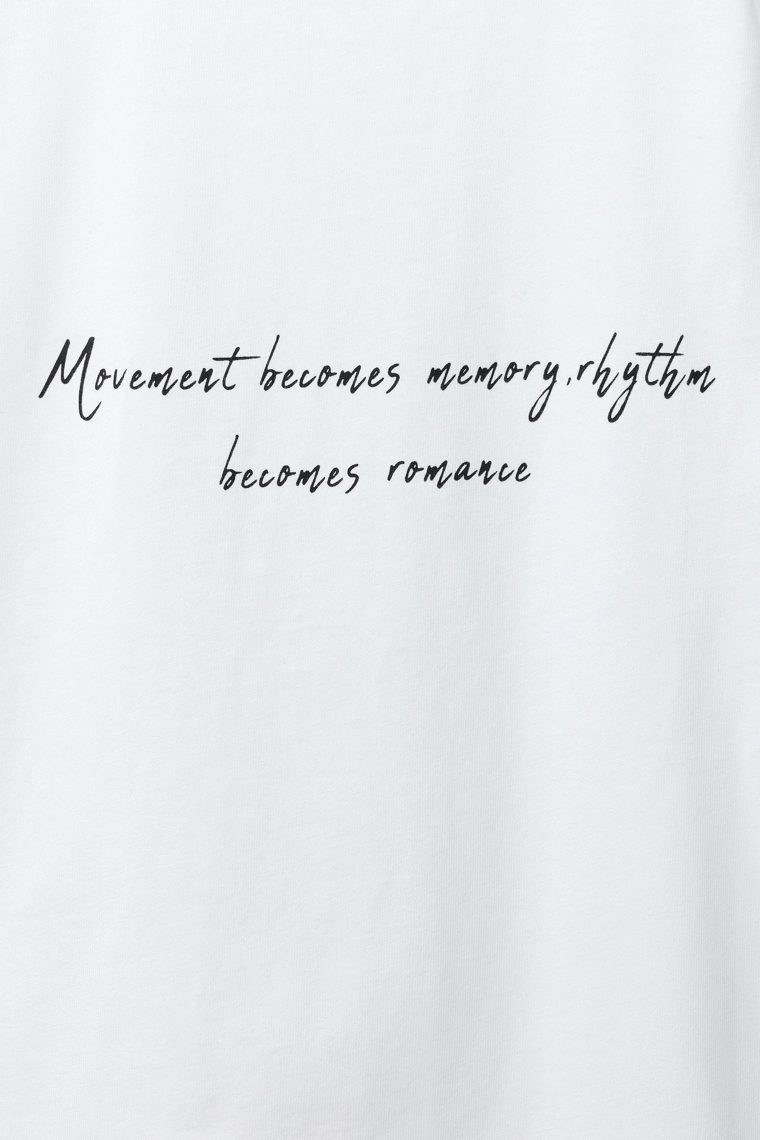 Футболка с балетной тематикой и фотопринтами