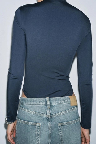 Blue | 5039/494/407 - Zara Боди со сборками