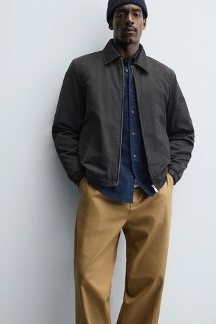 Куртка с вощеным покрытием- Заказать в России