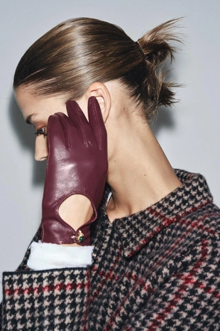 Кожаные перчатки «паук»- Заказать в России