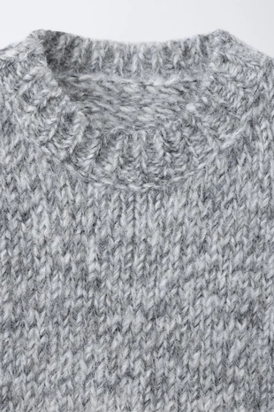 Grey marl | 5987/714/803 - Zara Трикотажный жилет