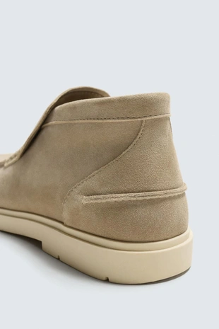 Повседневные кожаные ботинки- Заказать в России