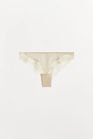 Трусы с хлопковым кружевом- Заказать в России
