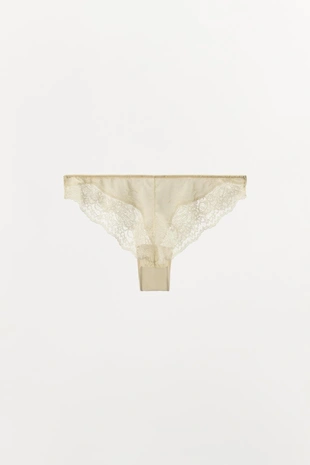 Трусы с хлопковым кружевом- Заказать в России