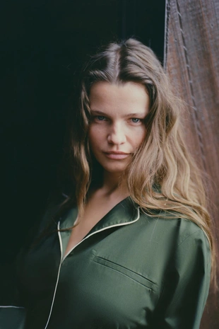 Green | 9446/841/500 - Zara Рубашка из поплина с контрастными деталями