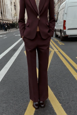 Купить Zara Брюки прямого кроя