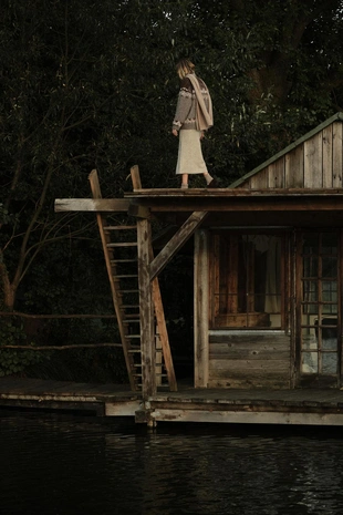 Жаккардовый кардиган с рельефным узором- Заказать в России