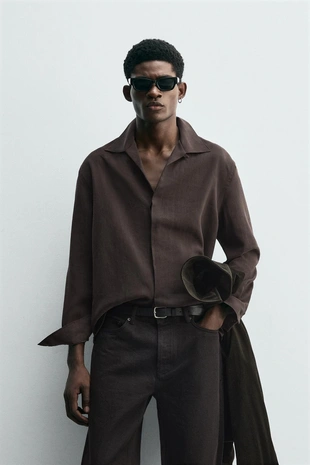 Рубашка поло струящегося покроя- Заказать в России