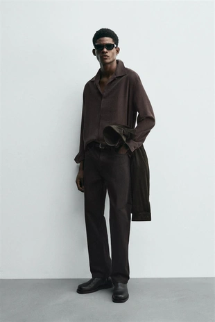 Рубашка поло струящегося покроя- Заказать в России