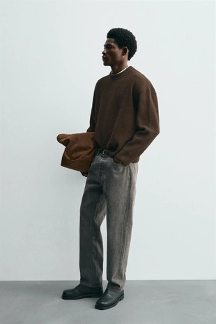 Свитер из шенилловой ткани- Заказать в России