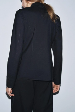 Рубашка из 100% шерсти — ZW COLLECTION- Заказать в России