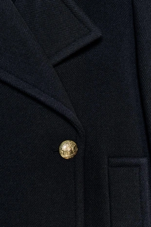 Длинное пальто из смесовой шерсти — ZW COLLECTION- Заказать в России