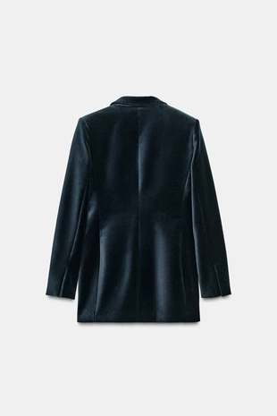 Бархатный блейзер — ZW COLLECTION LIMITED EDITION- Заказать в России