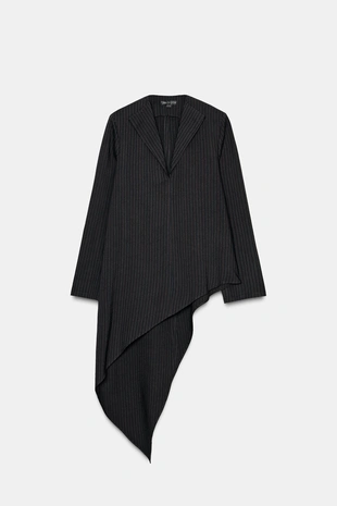 Купить Zara Асимметричный топ в полоску — ZW COLLECTION