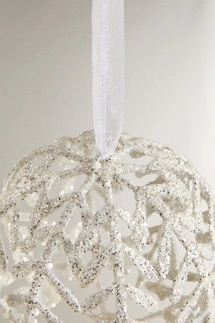 Рождественская игрушка для елки шевронная рыбья кость- Заказать в России