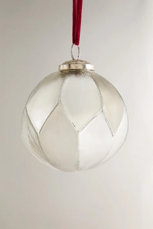 Стеклянный рождественский шар DIAMOND BAUBLE- Заказать в России