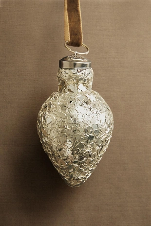 Елочное украшение CRACKLED CHRISTMAS TREE BAUBLE- Заказать в России
