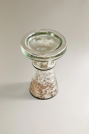 Высокий подсвечник для чая TALL ANTIQUE CHRISTMAS- Заказать в России