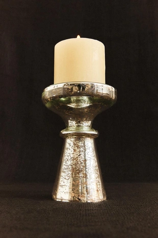Высокий подсвечник для чая TALL ANTIQUE CHRISTMAS- Заказать в России