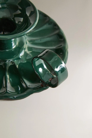 Железный рождественский подсвечник с волнистой тарелкой- Заказать в России