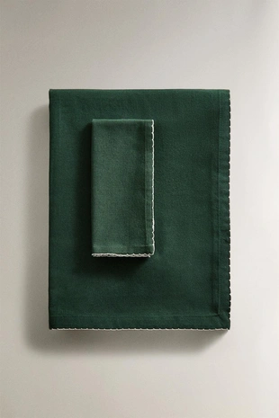 Скатерть с оборкой- Заказать в России