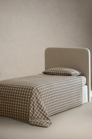 Детское рождественское одеяло из фланели в клетку- Заказать в России