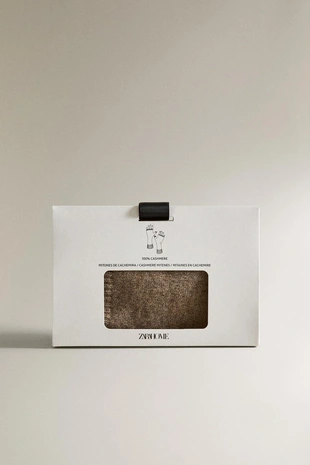 Пальчиковые варежки из кашемира- Заказать в России