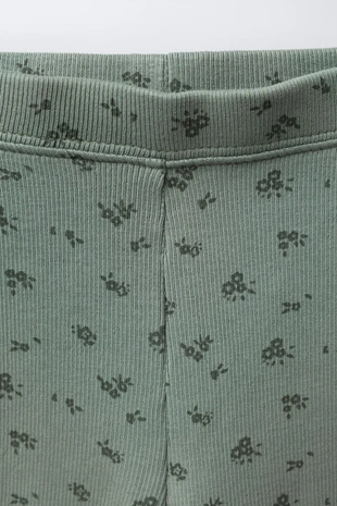 Комплект из толстовки и легинсов с цветочным принтом- Заказать в России