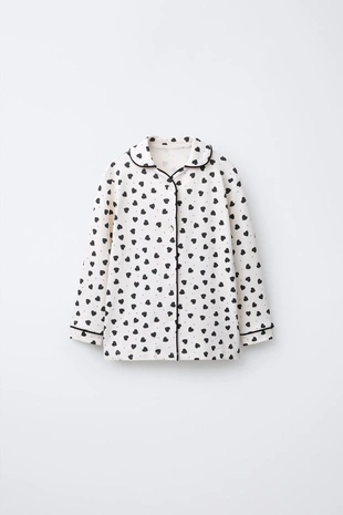 Купить Zara 3–6 лет/пижама с принтом «сердца»