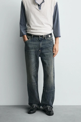 Купить Zara Джинсы RELAXED FIT
