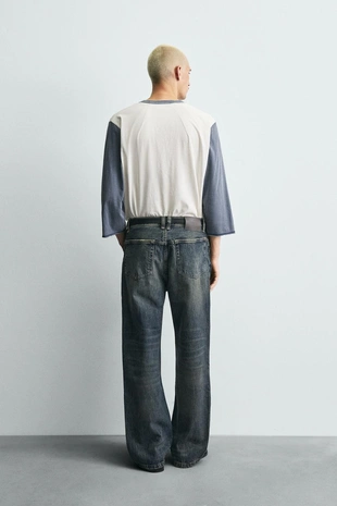 Ink blue | 0840/379/430 - Zara Джинсы RELAXED FIT