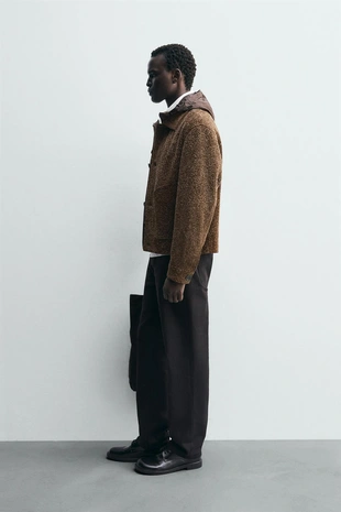 Кожаная куртка из замши- Заказать в России