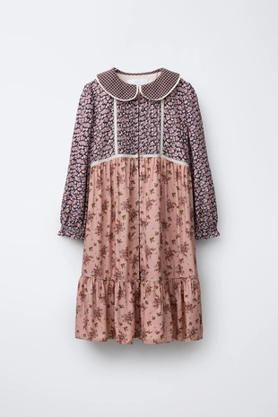 Платье пэчворк цветы- Заказать в России