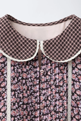 Платье пэчворк цветы- Заказать в России