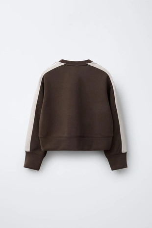 Купить Zara Олимпийка с полосами из модала