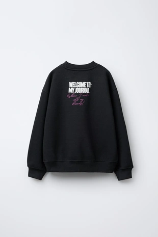 Купить Zara Толстовка с фотопринтом «балет»