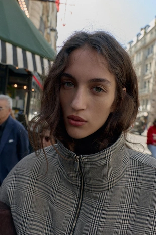 Бомбер «гусиная лапка»- Заказать в России