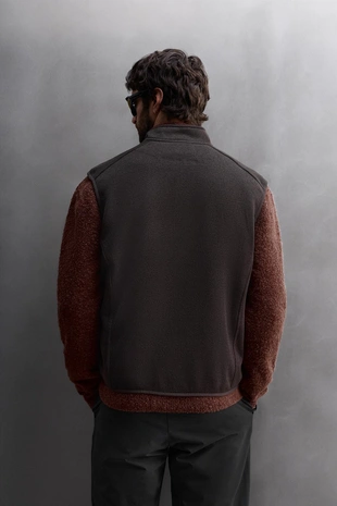 Brown | 3286/305/700 - Zara Жилет из трикотажа с флисовой подкладкой