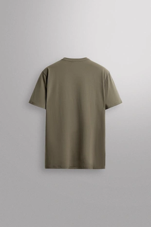 Купить Zara Базовая футболка из высокотехнологичной ткани