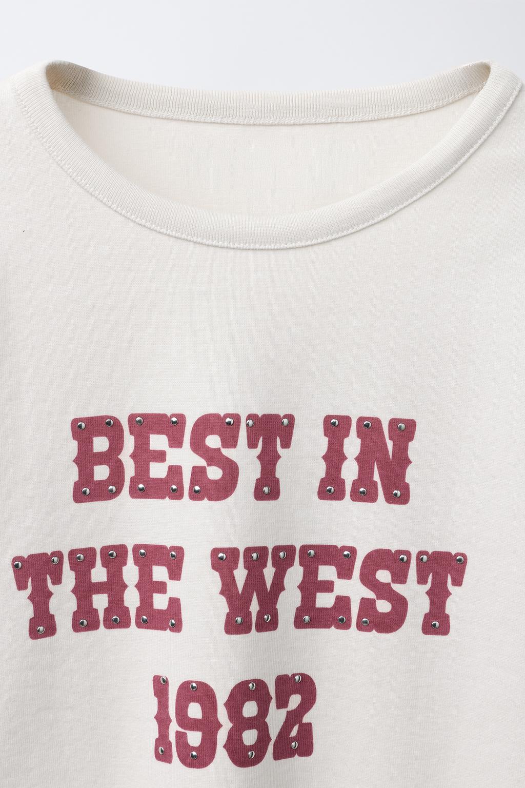 ФУТБОЛКА С НАДПИСЬЮ COWGIRL