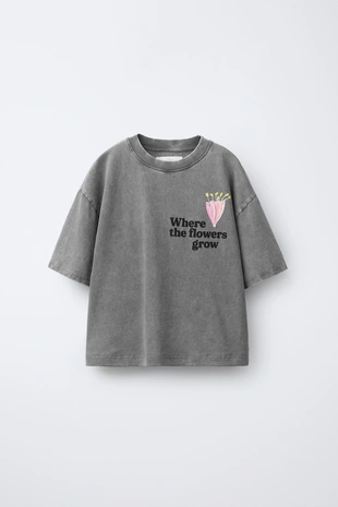 Купить Zara Футболка с принтом