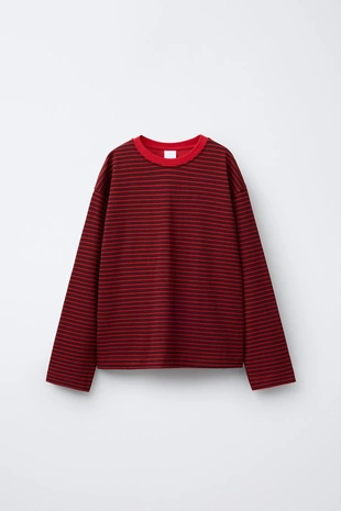 Купить Zara Футболка с принтом в полоску