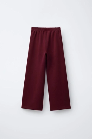 Однотонные брюки WIDE LEG- Заказать в России