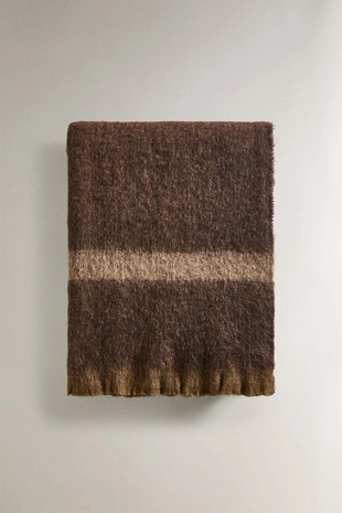 Плед SOFT STRIPED- Заказать в России