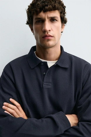 Базовое поло структурной вязки- Заказать в России