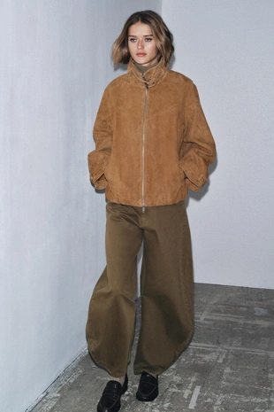 Купить Zara Джинсы BALLOON со средней посадкой — ZW COLLECTION