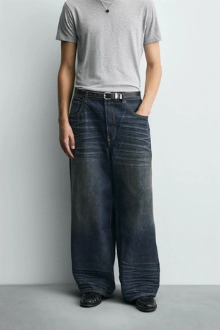 Купить Zara Джинсы BAGGY FIT