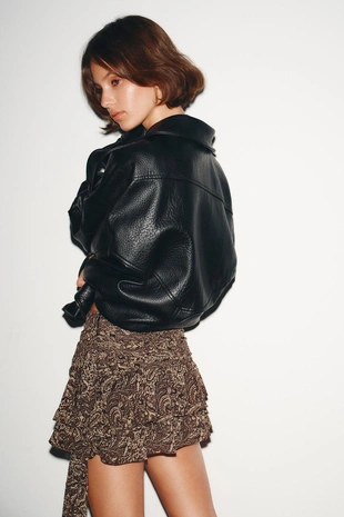 Юбка-брюки со складками и обоPками- Заказать в России